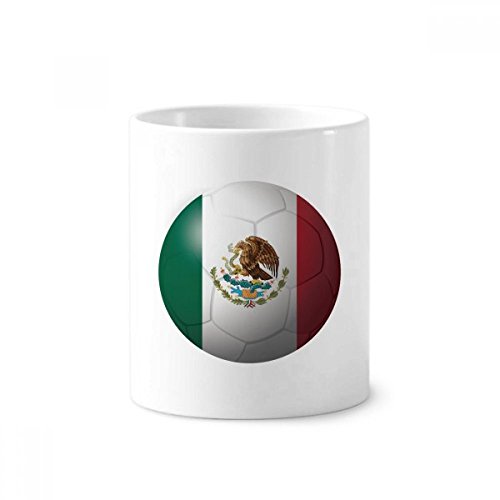 Mug Mexique football céramique 350 ml pour ranger vos stylos