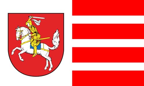 Drapeau Kreis Dithmarschen grand format paysage de 1.35m² pour mât - 2