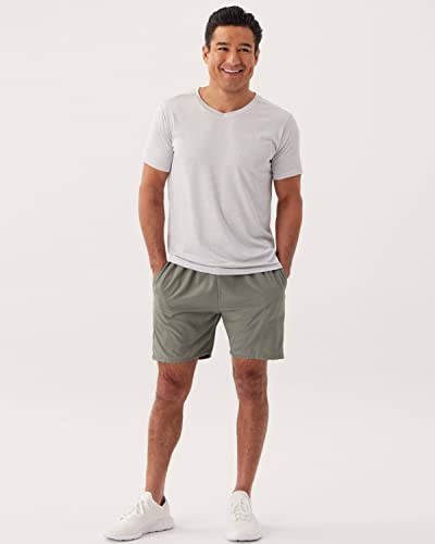 5 Pack: Men's Athletic V Neck Tshirt Shirts Mens T-Shirts Men Quick Dry Fit Tops Dri-Fit Short Sleeve Active Wear Training Exercise Fitness Workout Shirt Tee Fit Tees Gym Sports Top -Set 2,Xl #TOP2