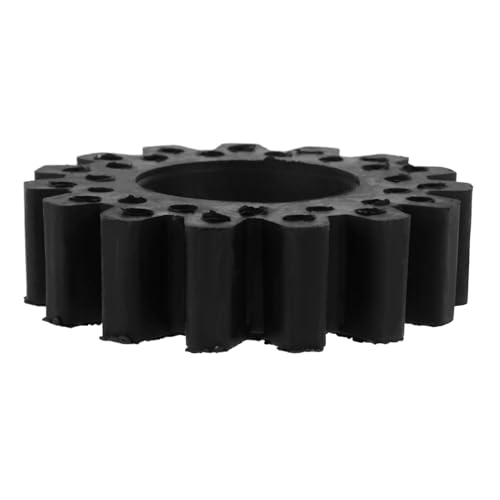Gogogmee Gear Shape Rubber Ring for Boxing Bag Replacement Durable Punching Bag Accessory Rubber Connector for Speed Bag Stand Heavy Duty Replacement Part