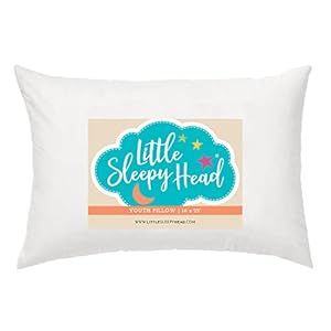 Youth Pillow – 16 X 22 – Soft & Hypoallergenic – Better Sleep for Kids – Perfect Size – Backed by Our Love The Fluff Guarantee (1 Pack)