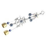 Accessoires de voiture œil : largement appliqués pour jardin, patio, , hall, arbres, salon, la décoration de à coucher, carillon éolien unique peut également une option de cadeau, carillon éolien rétro pour porte