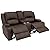 RecPro Charles 70" Powered Double RV Wall Hugger Recliner Sofa | Loveseat | RV Furniture from RecPro