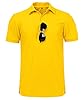 JACKETOWN Men Polo Shirt Short Sleeve Breathable Tennis Shirt Summer Tshirts Men Button Front Polo Shirts for Men Adult Casual Sport Shirt Basic Regular-Fit Golf Shirt(Yellow-3XL) #3