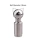 DERNORD Rotary Spray Ball NPT Female CIP Tank Cleaning Ball 360° Spray Pattern, Stainless Steel 304 (1/2