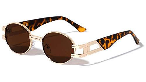 Slim Classic Casual Round Round Elegant Sunglasses