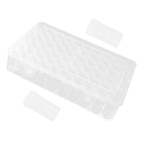 Boîte de rangement pour perles compartimentée plastique PP petits bijoux - 2