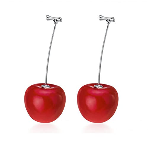 Boucles d'oreilles cerises clous un bijou d'été parfait pour le quotidien
