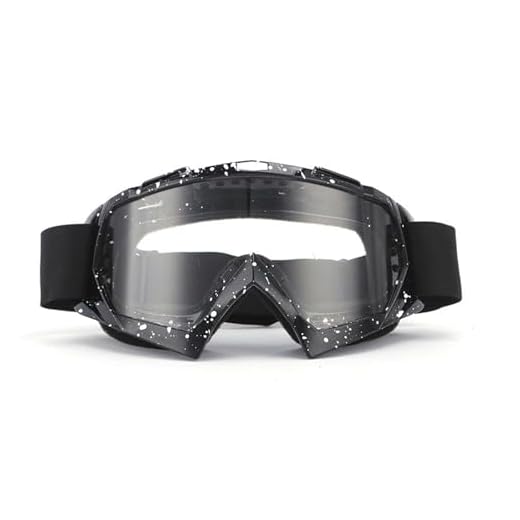 Hixingo Occhiali Moto per Donna e Uomo, Occhiali Motocross Casco Compatibile Antigraffio Antivento Antipolvere per Sport Ciclismo Sci Equitazione (638 Grigio)