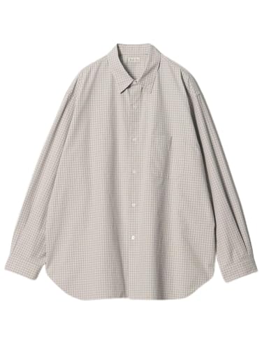 [�r���[�e�B�[&���[�X ���i�C�e�b�h�A���[�Y] Steven Alan�� �|�v���� �O���t�`�F�b�N ���M�����[�J���[ �V���c LOOSE 81112000010 1150 LT.GRAY(11) M