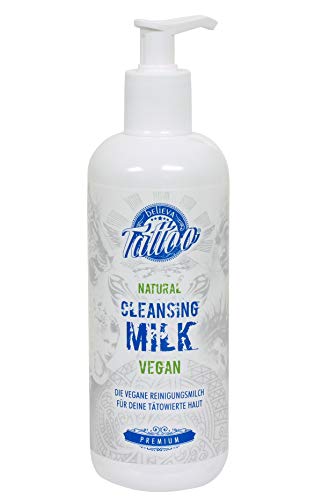 Believa - Leche limpiadora para tatuajes, 500 ml, cuidado para tatuajes veganos