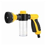 High Pressure Car Wash Sprayer, Adjustable Snow Foam Gun for Hose Pipe Spray Water Pup Jet Blaster Cleaning Tool Washer for Home Garden Outdoor Lawn Patio Watering Plant
