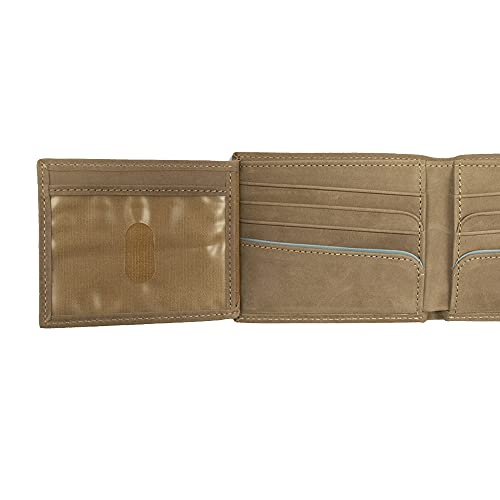 Carhartt Men's Billfold Wallet, Two-Tone Brown, One Size #TOP2