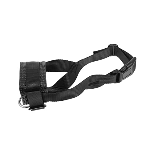 HEMOTON Adjustable Dog Muzzle Comfortable Mouth Cover for Biting Barking and Chewing Breathable and Durable