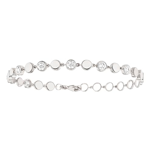 Image of MINUTIAE Adjustable Stylish Dazzling Party Bling Stackable Bracelet for Women