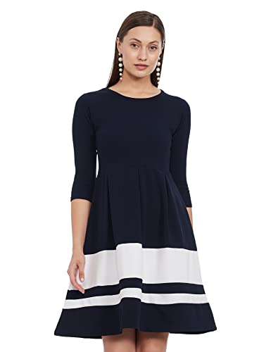 Image of LookMark Cotton A-Line Knee-Length Women's Dress