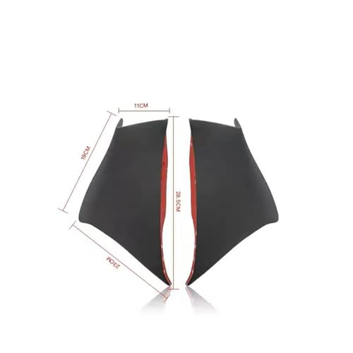 Aileron avant fixe de carénage pour GSX-R1300 augmentant la stabilité