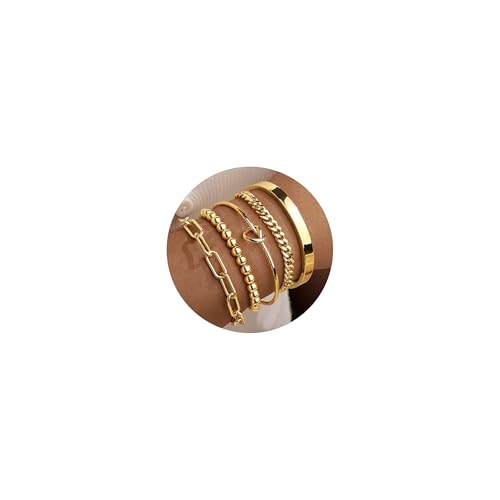 Gokeey Gold Bracelets for Women Non Tarnish...