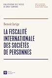  La fiscalité internationale des sociétés de personnes (2)