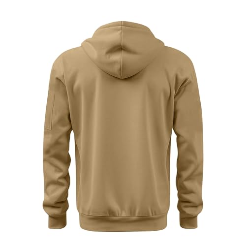Ymosrh Men's Sweatshirt Hoodies Pullover Sweatshirt Long Sleeve Tactical Athletic Workout Sweat Hoodie, M-3XL3