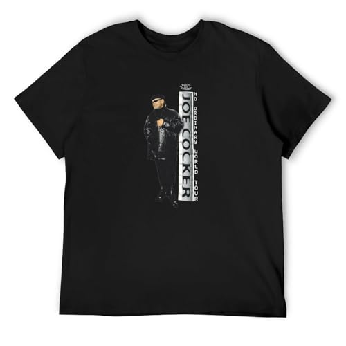 Photo de XINTIANDI Damnedessentials Vintage 1999 Joe Cocker No T Shirt Mens Black XXL
