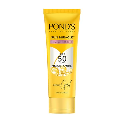 POND'S Serum boost sunscreen prevent and fade dark patches with the power of SPF 50 and NIACINAMIDE-C Serum 100g