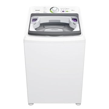Máquina de Lavar Consul 15 kg Branca com Lavagem Econômica e Ciclo Edredom- CWH15AB 110V