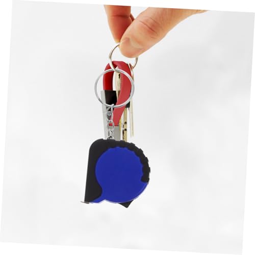 Cinta métrica retráctil mini llavero pack x10 miniatura 6