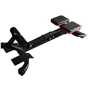 Hyperextension Romeinse Stoel voor Thuissportschool Fitness, Multifunctionele Gewichtsbank Apparatuur Rugverlenging Ab Oefening voor Mannen Vrouwen, Ladingen 300kg