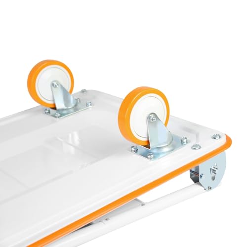 Carretilla plegable plataforma 660 lb capacidad 35.4 x 24 pulg miniatura 5