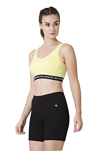 Image of Van Heusen Women's Slip-On Cotton Sports Bra | Full Coverage | Non-Padded | Non-Wired | Proactive Comfort Fit | Slip-On Easy Fit | High-Stretch Cotton | Breathable Fabric | Anti-Bacterial Tech | Color Fresh Technology | Keeps You Fresh | All-Day Active Comfort | Style 44006 | Available in Pack of 1 & 2