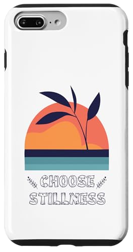 Choose Stillness Meditation Yoga Mindfulness Modern Clean �X�}�z�P�[�X iPhone 7 Plus/8 Plus �p