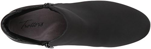 Trotters Women's Major Ankle Bootie, Black/Black, 10 | Image 4