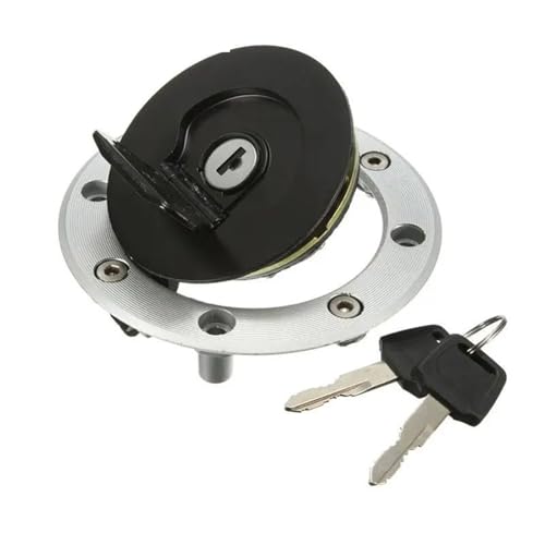 Tapa de tanque de combustible con cerradura antirrobo para moto Suzuki GSXR600 de aluminio