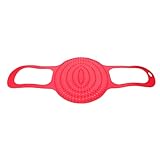 Beavorty Silikon Hähnchenkorb mit Griff BBQ Grillkorb für Garten und Camping Hitzebeständiger Antihaft Truthahnheber Leicht zu Reinigen