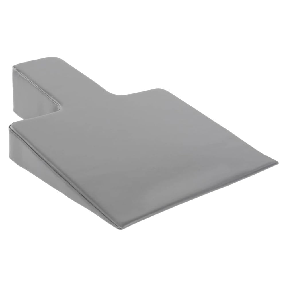 SwAcch Gray,Pilates Wedge for Pregnancy, Large Upholstered Wedge for Pilates Refromer, Pilates Postural Wedge for Reformer/Floor Exercise Use