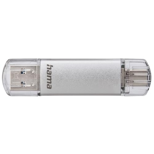 Chiavetta USB 3.0 e USB 3.1, tipo C argento argento 128 GB - Chiavetta USB - Immagine 1