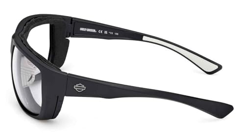 Harley-Davidson Men's Metal Bound Light-Adjusting Sunglasses, Matte Black Frames2