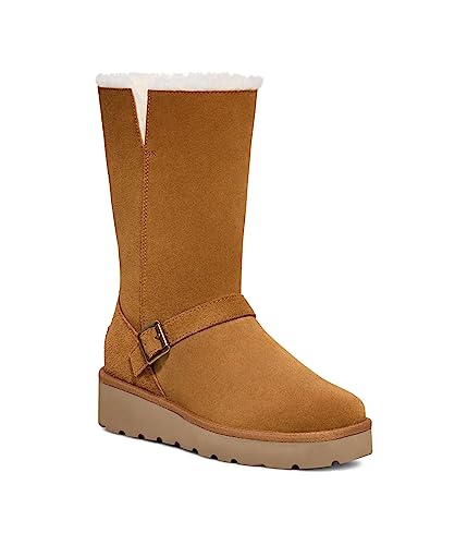 Koolaburra by UGG Women's Kelissa Tall, Chestnut, 10