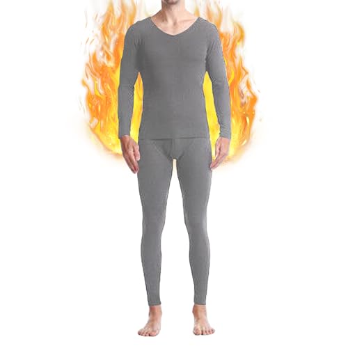 Men's Thermal Pants Soft Thermal Underwear Bottoms Base Layer Long Johns Sexy Low Waist Warm Leggings