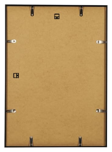 Photoframe4you - Nancy ramka na zdjęcia A2 cm - nietłukące się szkło akrylowe - czarna ramka na zdjęcia, plakaty, puzzle i certyfikaty - wytrzymałe tworzywo sztuczne do zawieszenia w formacie pionowym