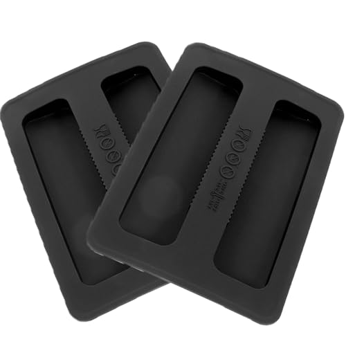 Paquete de 2 máquinas de pan de silicona con tapa tostadora para hacer sándwiches