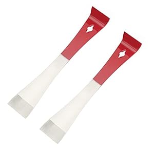 KINGLAKE GARDEN Stainless Steel Hive Scraper Tools,2PCS Hook Hive Tool,9.2 Inch Beekeeping Equipment Bee Hive Hand Tool,Beekeeper Tool for Efficient Beekeeping and Hive Maintenance