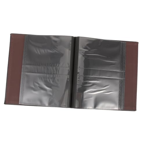 CLISPEED Álbum de Fotos de Cuero Diy Álbum Familiar Bodas y Graduaciones Páginas Personalizables Compacto y Momentos Especiales