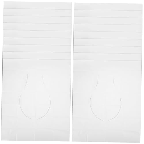 CIYODO 5-pack Disposable Toilet Seat Covers Pulp Mat Cushion Safe Sanitary for Home Travel Boys and Girls