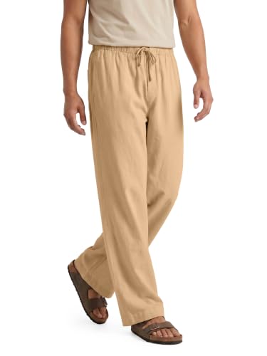Image of XYXX Combed Cotton Solid Drawsting Pyjama for Men