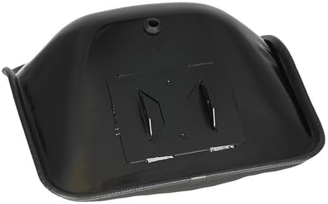 Pan Seat 19" Cushion Vinyl Black fits Ford 2000 2100 2110 2120 2300 2310 2600 2810 2910 3000 3100 3300 3310 3500 3600 3610 3910 4000 4100 4110 4600 4610 5000 5100 5900 6600 6700 7000 7100 E7NN420AA