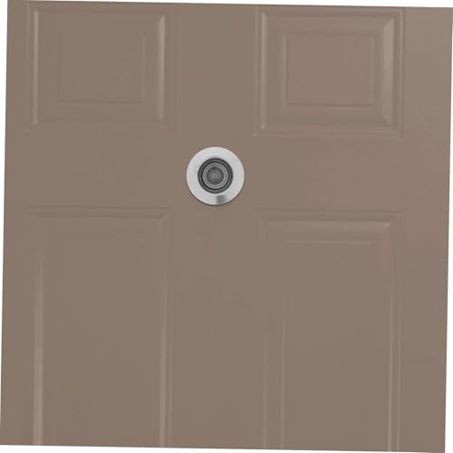 Visor de mirilla de ángulo ancho de latón para puertas gruesas, duradero, antimanipulación con cubierta protectora de lente, óptica de alta definición para seguridad en el hogar y la oficina miniatura 4