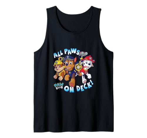 Débardeur PAW Patrol All Paws On Deck vêtement anti-transpiration contre la chaleur estivale