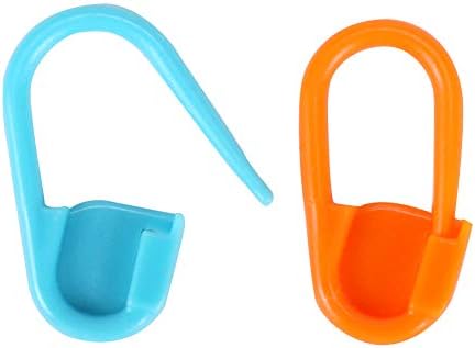 H&S 150pcs Crochet Stitch Marker Knitting Crochet Locking Stitch Markers Clips